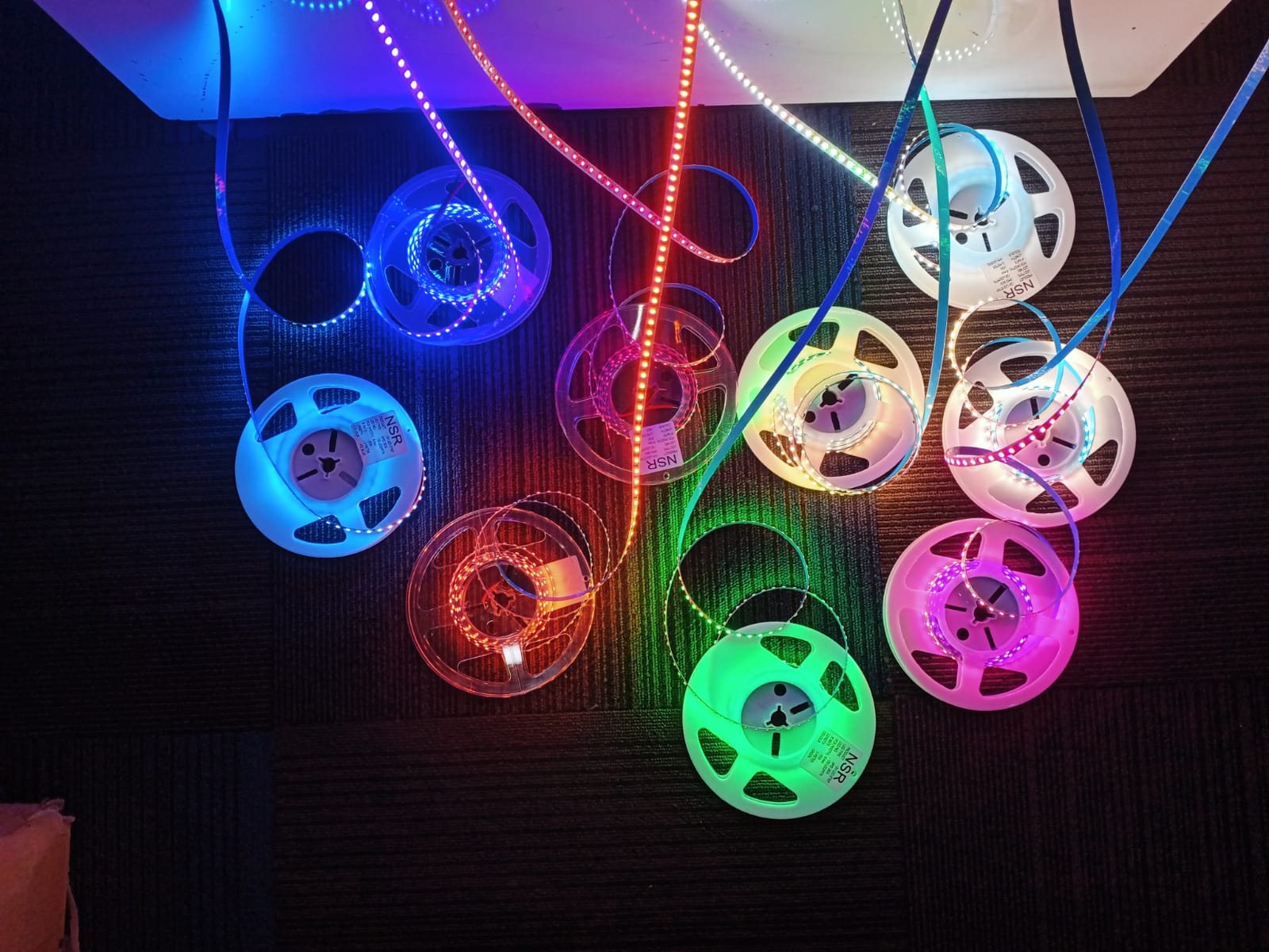 LED Colored Stickers
